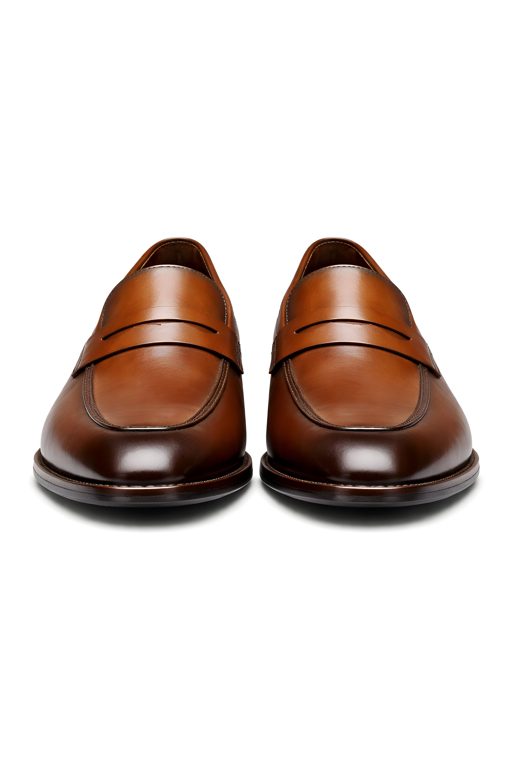 Men's Slip-On Penny Strap Polished Dress Loafers