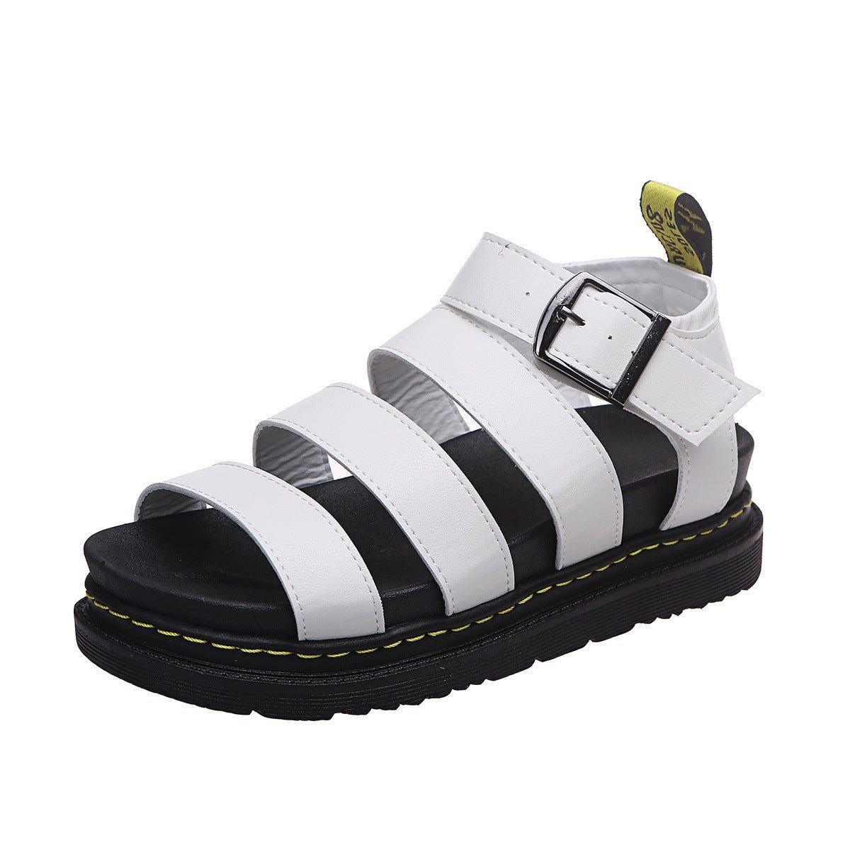 Women's Triple-Strap Buckle Platform Comfortable Sandals